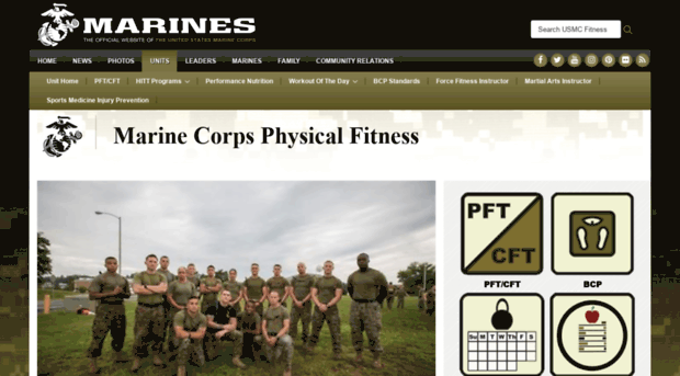 fitness.marines.mil