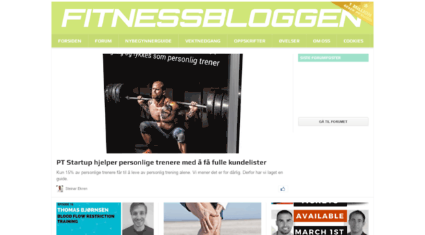 fitnessbloggen.no