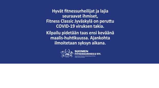 fitnessclassic.fi