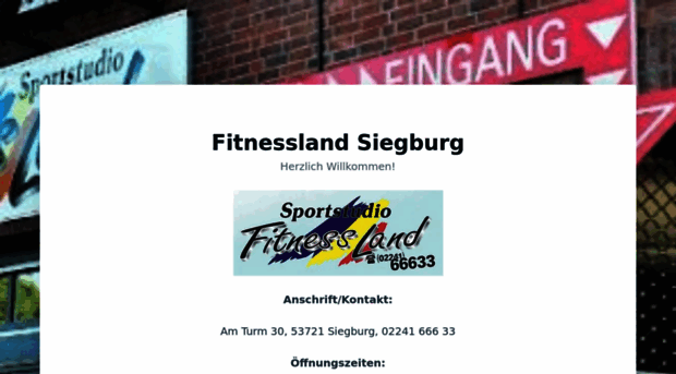 fitnessland-siegburg.com