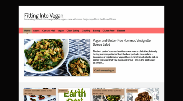 fittingintovegan.com