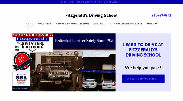 fitzgeraldsdrivingschool.com