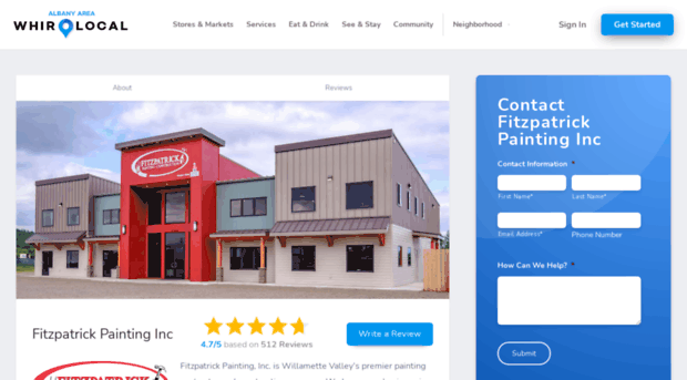 fitzpatrickpainting.localpainterreviews.com