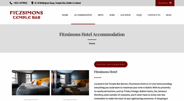 fitzsimonshotel.com