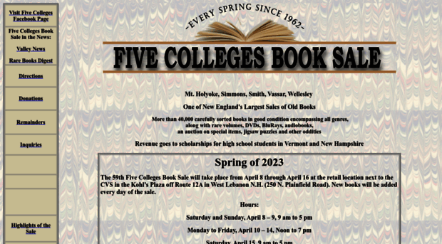 five-collegesbooksale.org