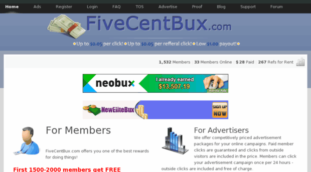 fivecentbux.com