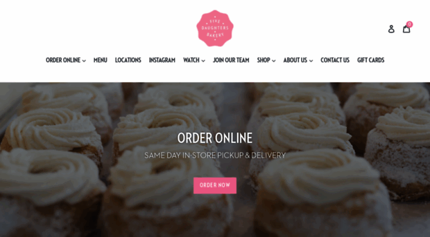 fivedaughtersbakery.com