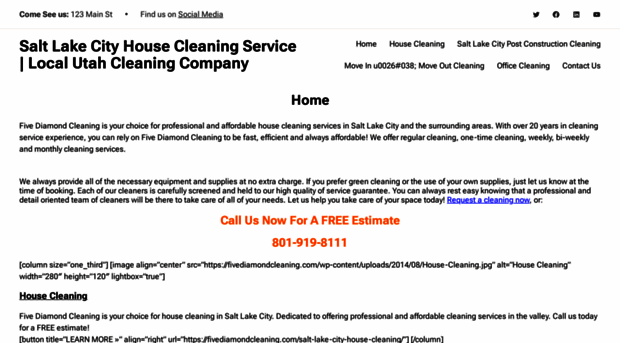 fivediamondcleaning.com