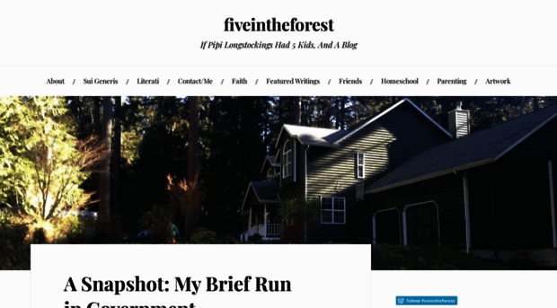 fiveintheforest.com