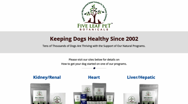 fiveleafpetpharmacy.com