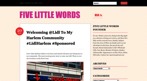 fivelittlewords.net