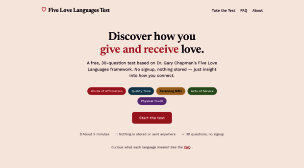 fivelovelanguagestest.com