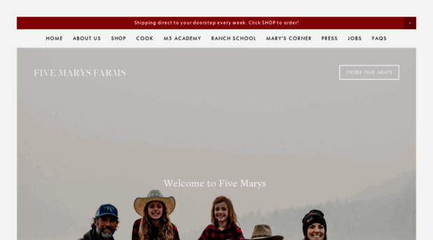 fivemarysfarms.com