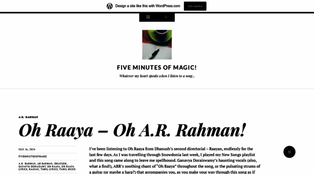 fiveminutesofmagic.wordpress.com