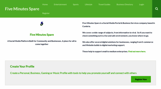 fiveminutesspare.com