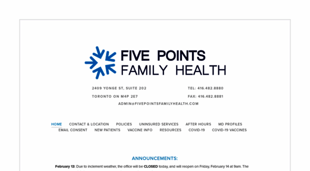 fivepointsfamilyhealth.com