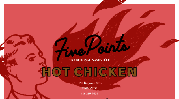 fivepointshotchicken.com