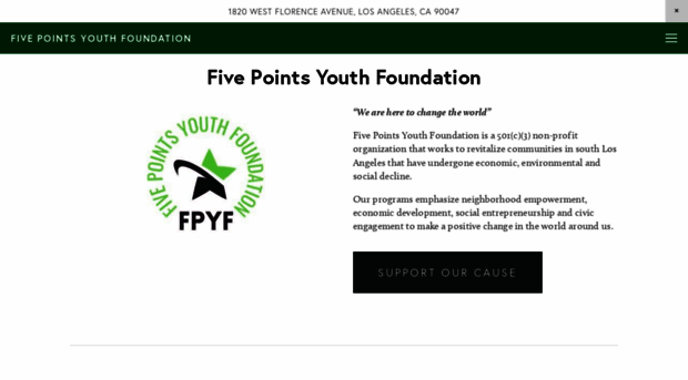 fivepointsyouthfoundation.org