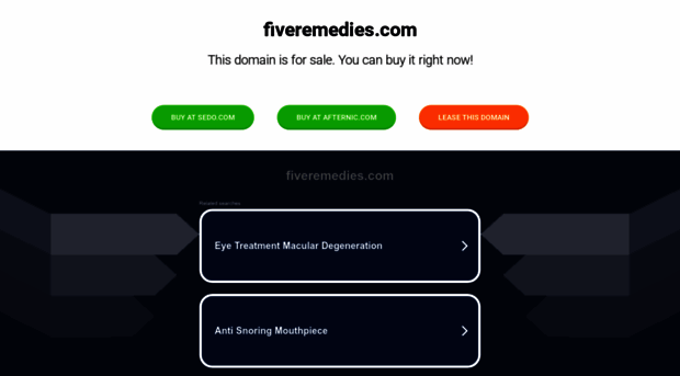 fiveremedies.com