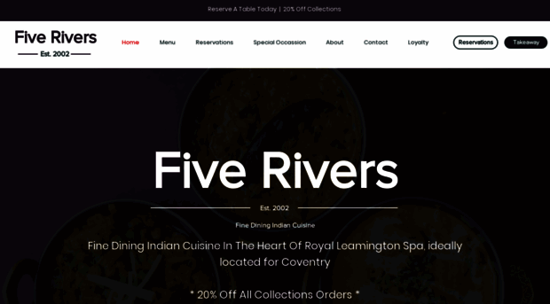 fiveriversrestaurant.co.uk