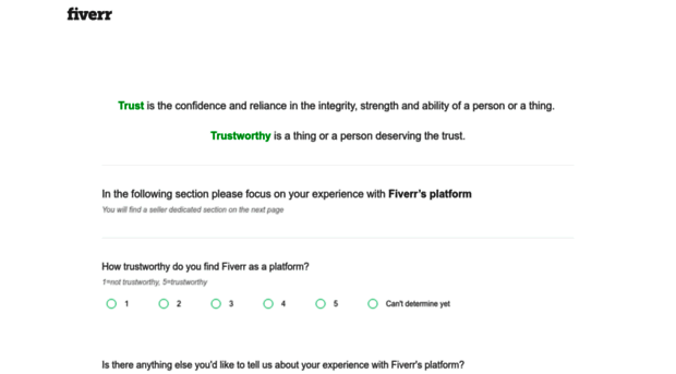 fiverr-trust-measure.questionpro.com