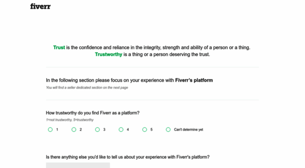 fiverr-trust-survey.questionpro.com