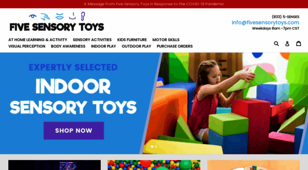 fivesensorytoys.com