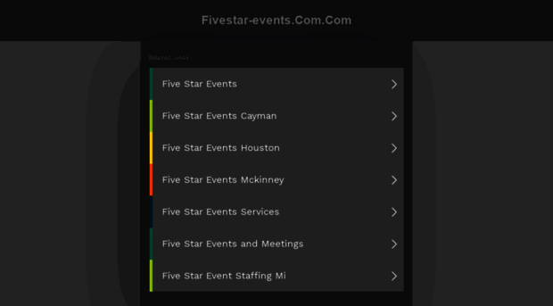 fivestar-events.com.com