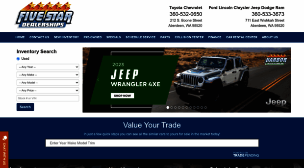 fivestardealerships.com