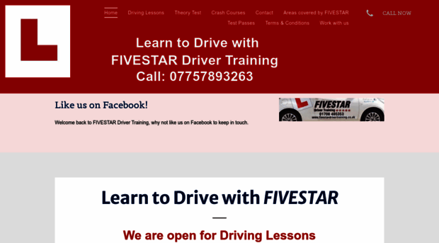 fivestardrivertraining.com