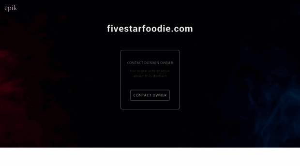 fivestarfoodie.com