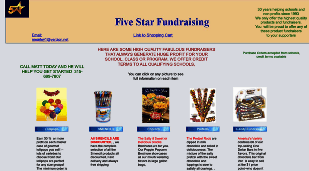 fivestarfundraising.com