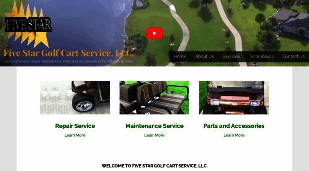 fivestargolfcart.com