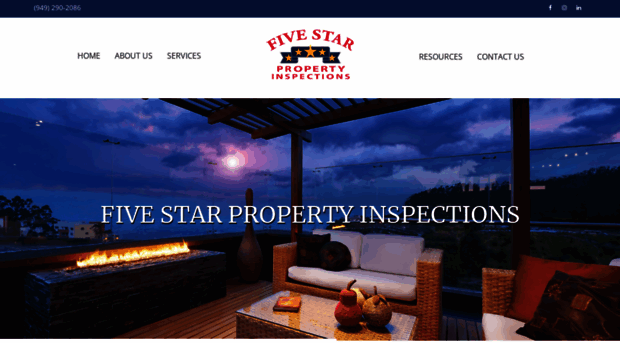 fivestarinspections.com