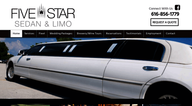 fivestarsedanlimo.com