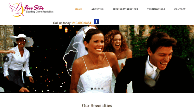 fivestarweddinggown.com