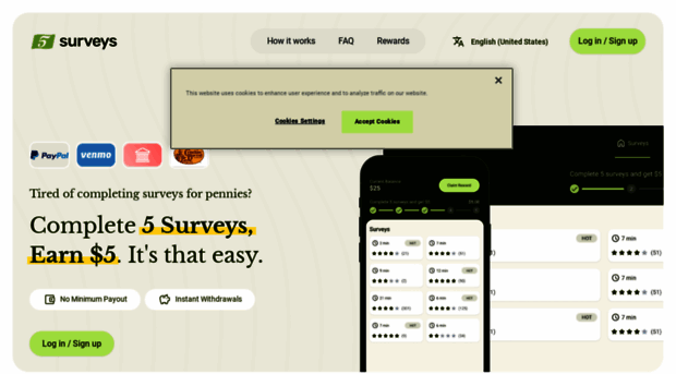 fivesurveys.com