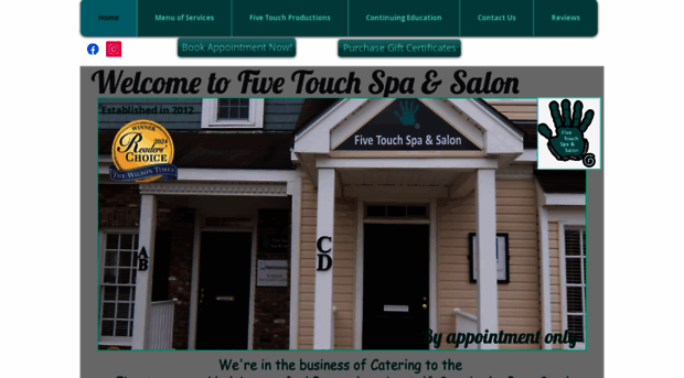 fivetouchspa.com