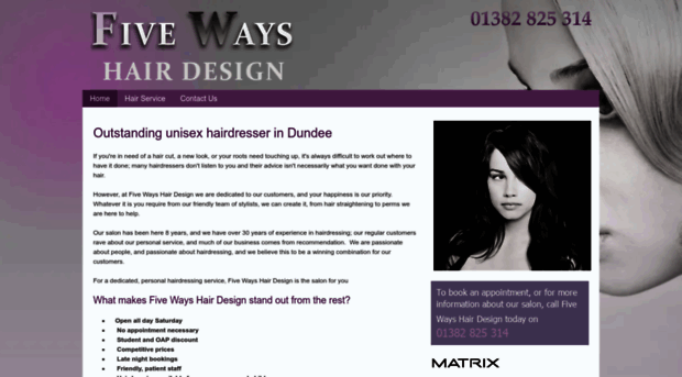 fivewayshairdesign-dundee.co.uk