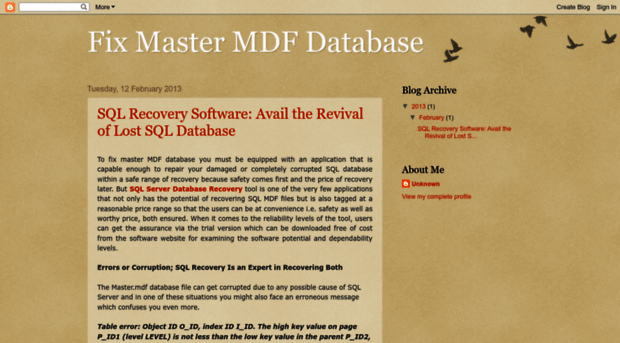 fix-master-mdf-database.blogspot.in