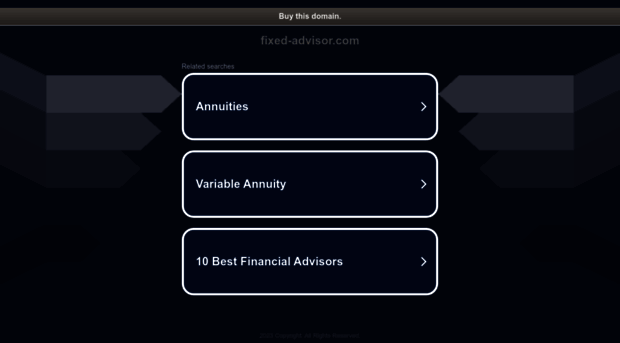 fixed-advisor.com