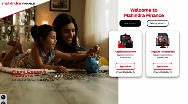 fixeddeposit.mahindrafinance.com