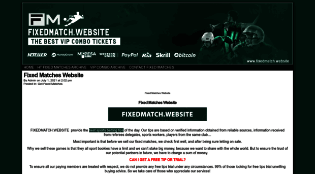 fixedmatch.website