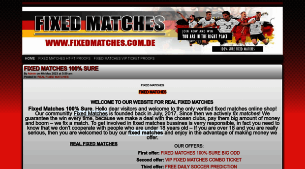 fixedmatches.com.de