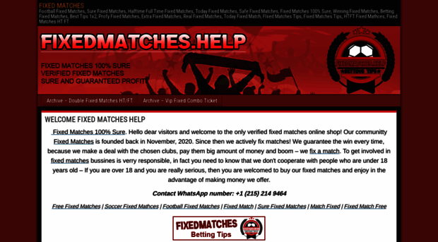 fixedmatches.help