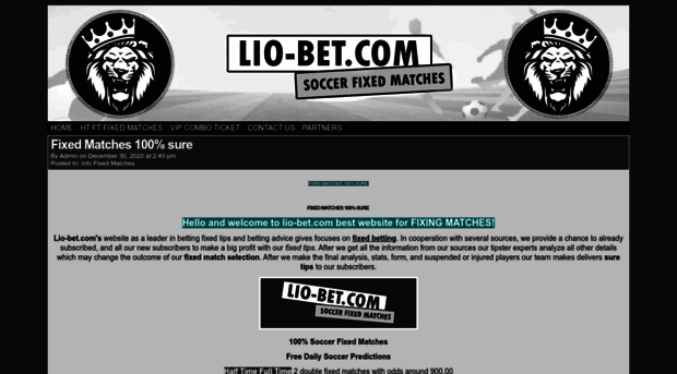 fixedmatches.lio-bet.com