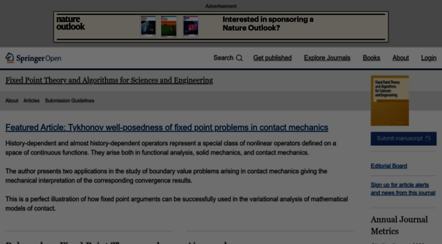 fixedpointtheoryandalgorithms.springeropen.com