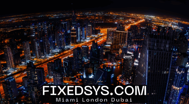 fixedsys.com