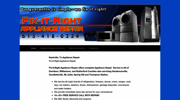 fixitrightappliance.com