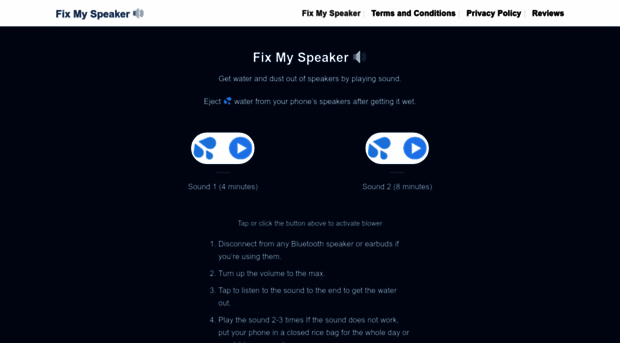 fixmyspeaker.cc